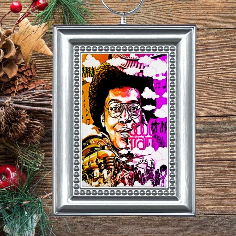 Soul Train‎ Retro Nostalgic Christmas Tree Ornament